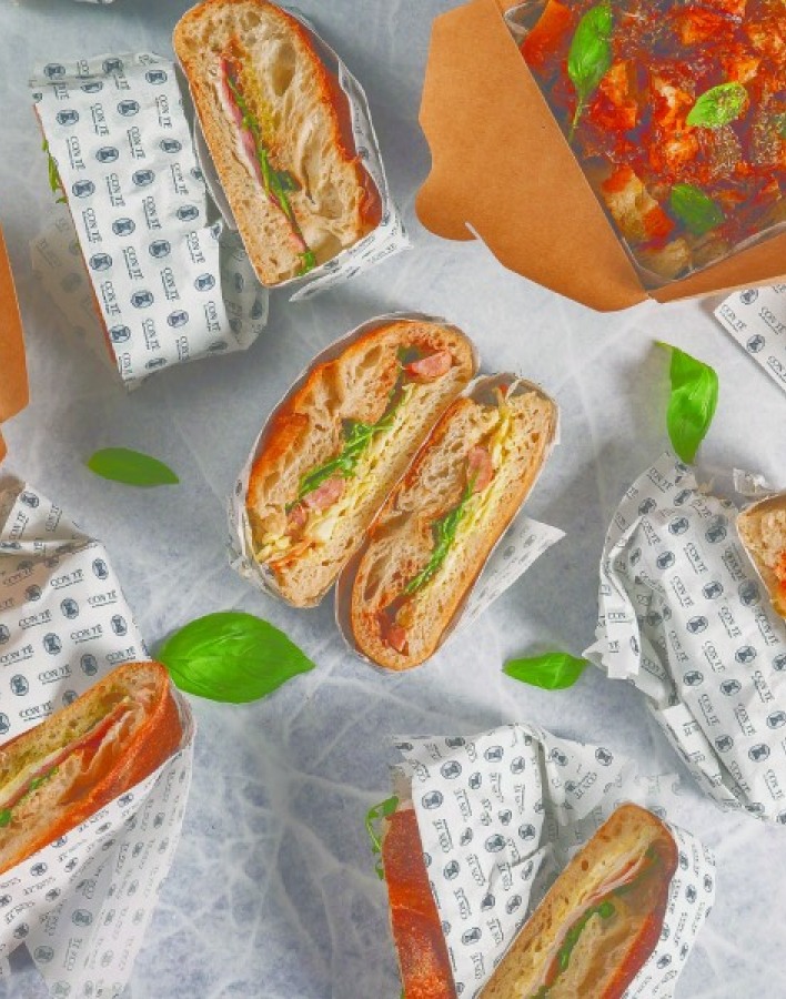 Con te Focacceria: Η ολόφρεσκη,  χειροποίητη φοκάτσια!