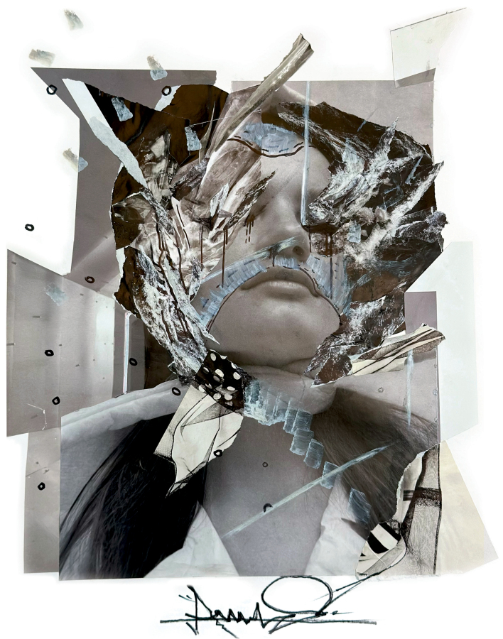 Έργο του Animous Lynx aka Chadoulis Pavlos εξώφυλλο στην ATHENS VOICE 912