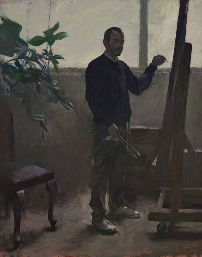 Αυτοπορτραίτο, Κόντρα στο Φως, 130x105εκ