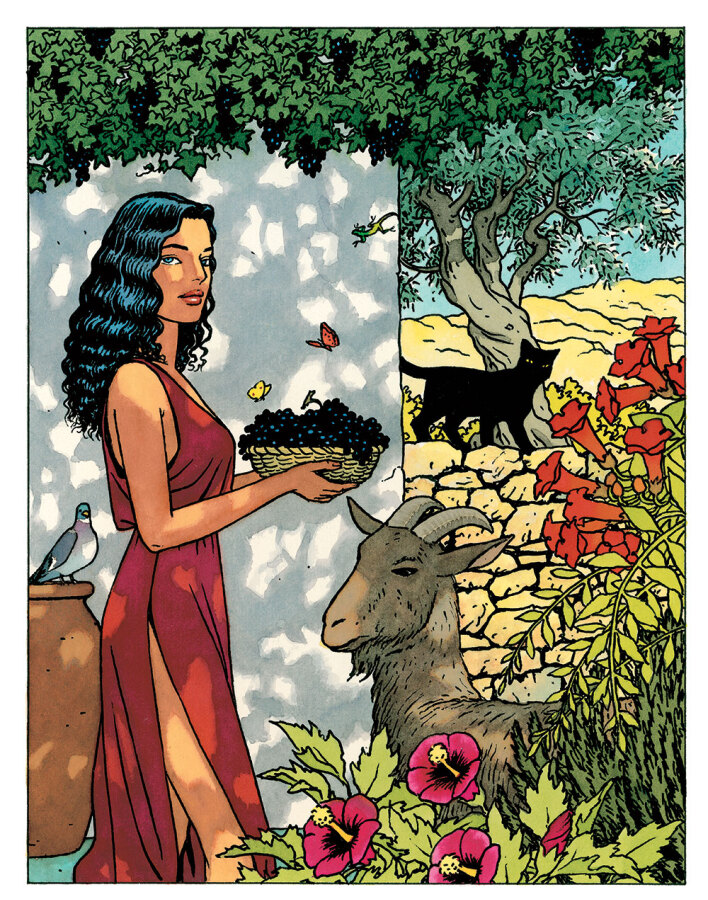 Έργο του Ιταλού κομίστα Vittorio Giardino