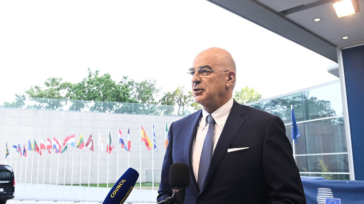 Ο υπουργός Εξωτερικών της Ελλάδας Νίκος Δένδιας