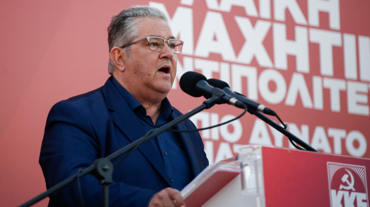 Κουτσούμπας από Θεσσαλονίκη: Το ΚΚΕ η μόνη πραγματική αντιπολίτευση