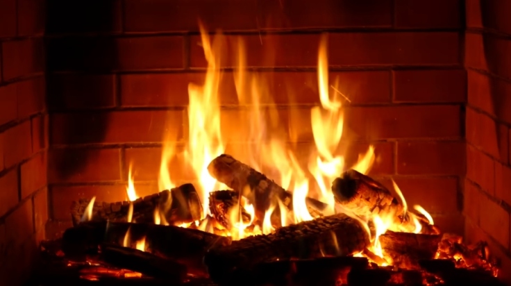 Fireplace 10 hours full HD