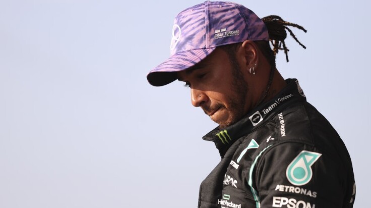 Ο Bρετανός οδηγός της Formula 1 Lewis Hamilton της Mercedes-AMG © EPA / 	Lars Baron