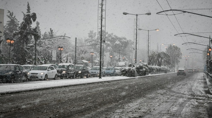 ΚΑΚΟΚΑΙΡΙΑ "ΕΛΠΙΣ" / ΧΙΟΝΟΠΤΩΣΗ (ΤΑΤΙΑΝΑ ΜΠΟΛΑΡΗ/EUROKINISSI)