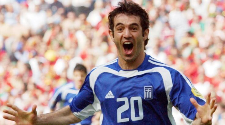 Ο Γιώργος Καραγκούνης στο Euro 2004