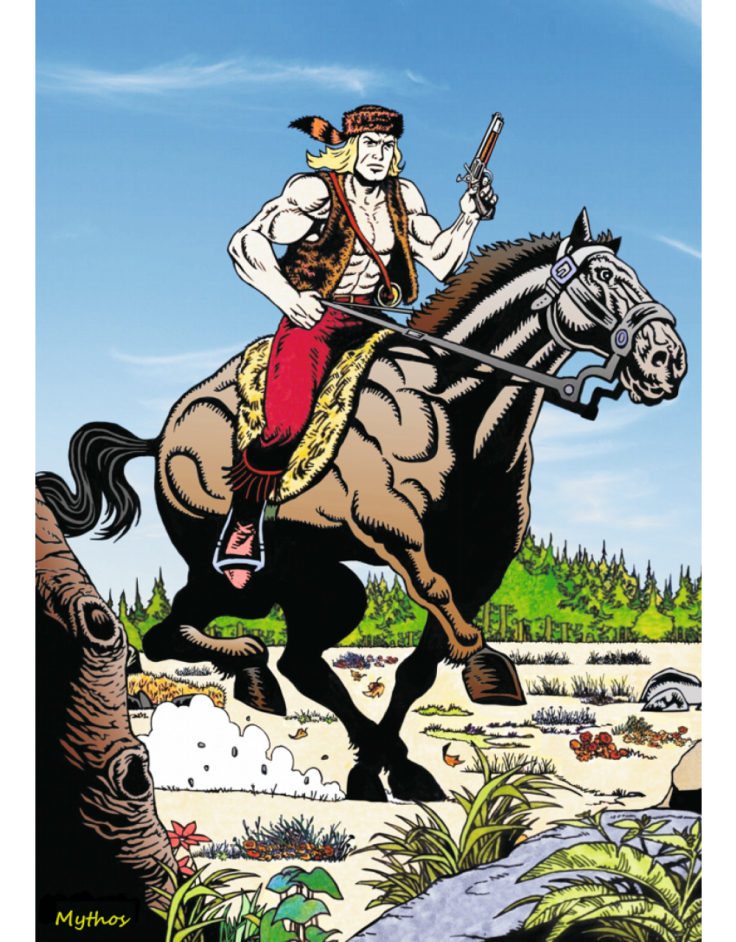 Μπλεκ, Eκδόσεις Mikros Iros Publications, Εικονογράφηση: Κώστας Φραγκιαδάκης