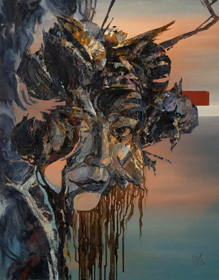 S.S.I.O. #1: INSTANT: WE ARE ONE Oil on canvas, 2018 ©Alek Tretiak