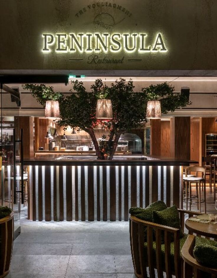 The Vouliagmeni Peninsula Restaurant