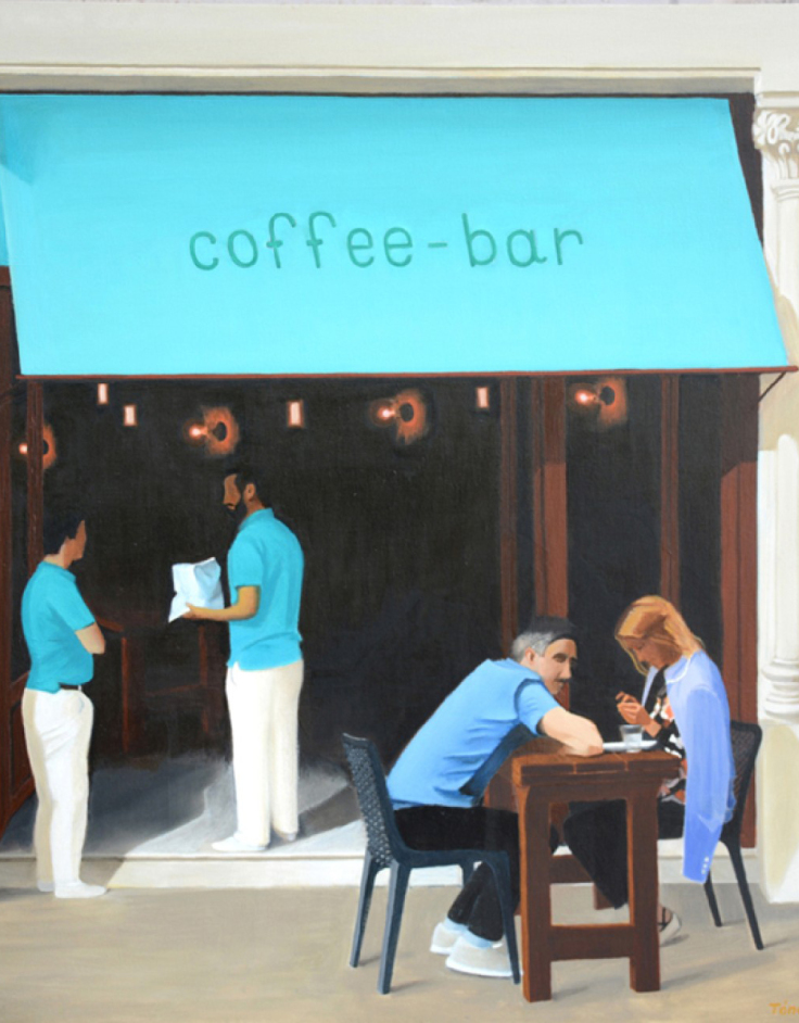 Έργο του Νίκου Τόπακα "The shop" - "Το κατάστημα"