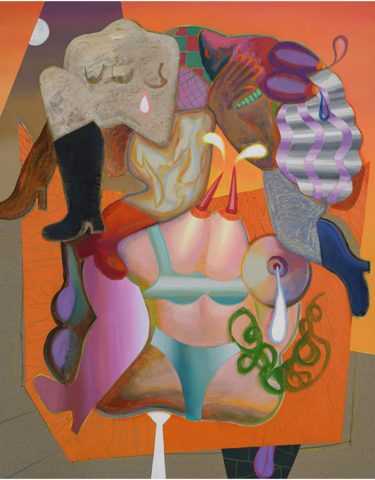 Έργο της Georgia Fambris από την έκθεση "… And we are magic talking to itself, noisy and alone…" στην γκαλερί Ζουμπουλάκη, 2023