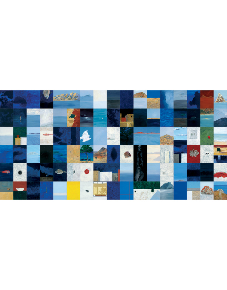 «Σημειώσεις ενός καλοκαιριού»: Έργο του Γιώργου Χατζημιχάλη, Σημειώσεις ενός καλοκαιριού, 2004, Ιδιωτική συλλογή.