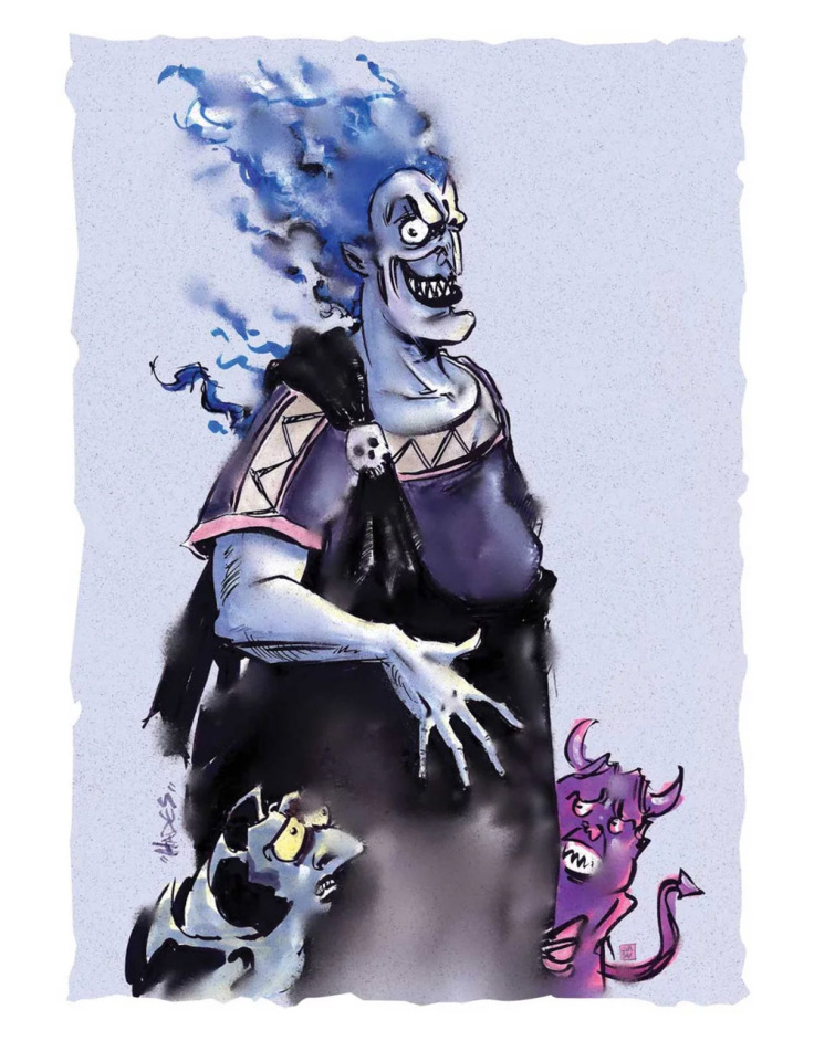 Έργο του Δημήτρη -Κρις Αγκαράι «Ο Άδης από τον Ηρακλή»