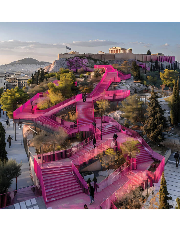 Pink Metaverse ©Λυδία Γιόκαρη