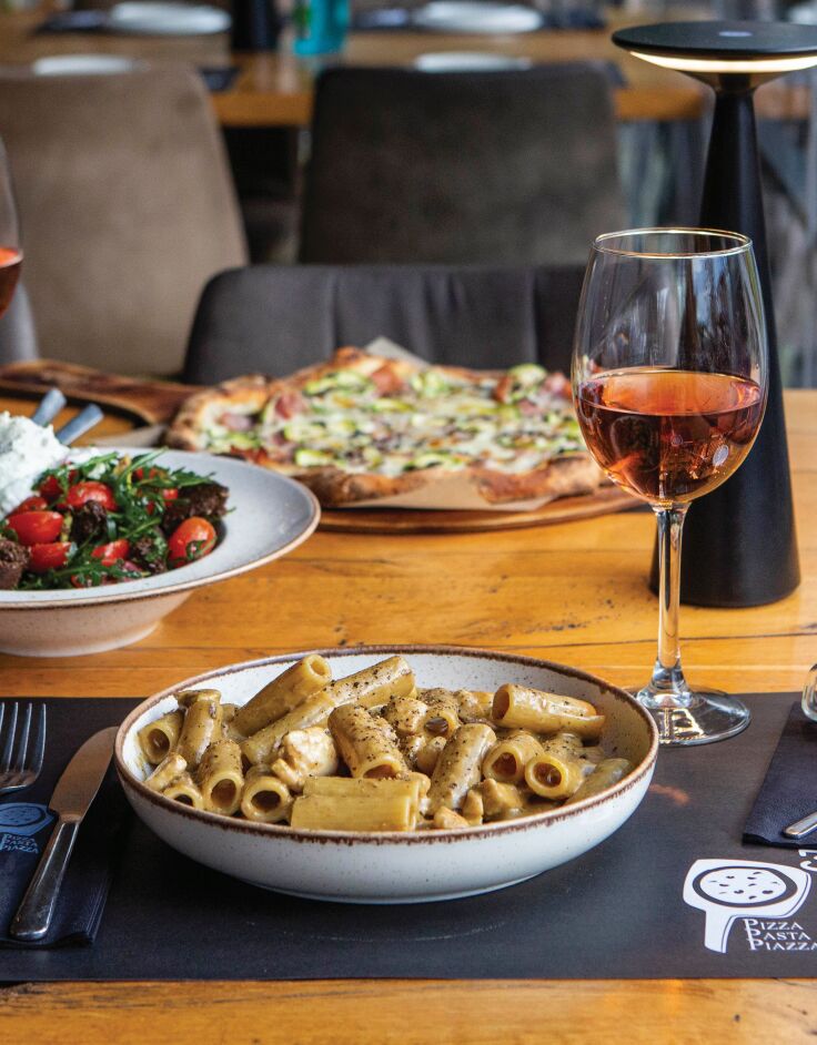 P3 Pizza, Pasta, Piazza