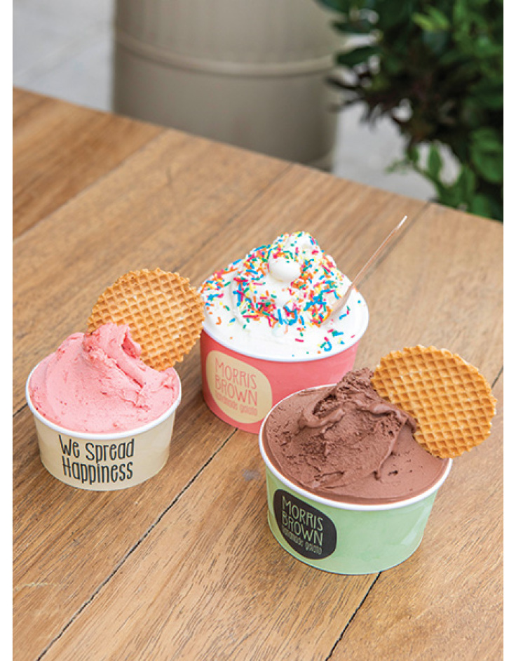 Morris Brown: Αυθεντικό πεντανόστιμο gelato