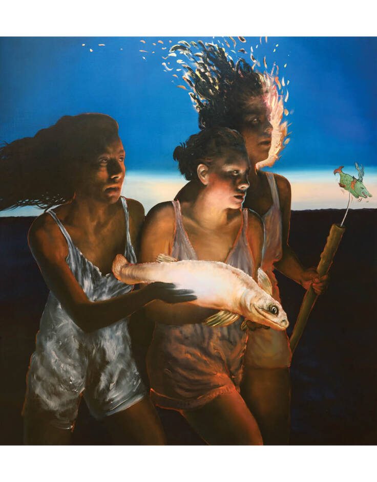 To έργο του Θοδωρή Μπαργιώτα, “Glowfish Monster Hunters (Terra Incognita)”, γίνεται εξώφυλλο στην ATHENS VOICE