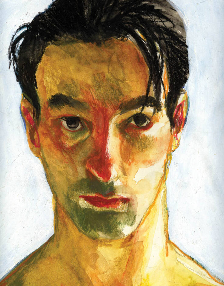 Δημήτρης Παπαϊωάννους, αυτοπροσωπογραφία