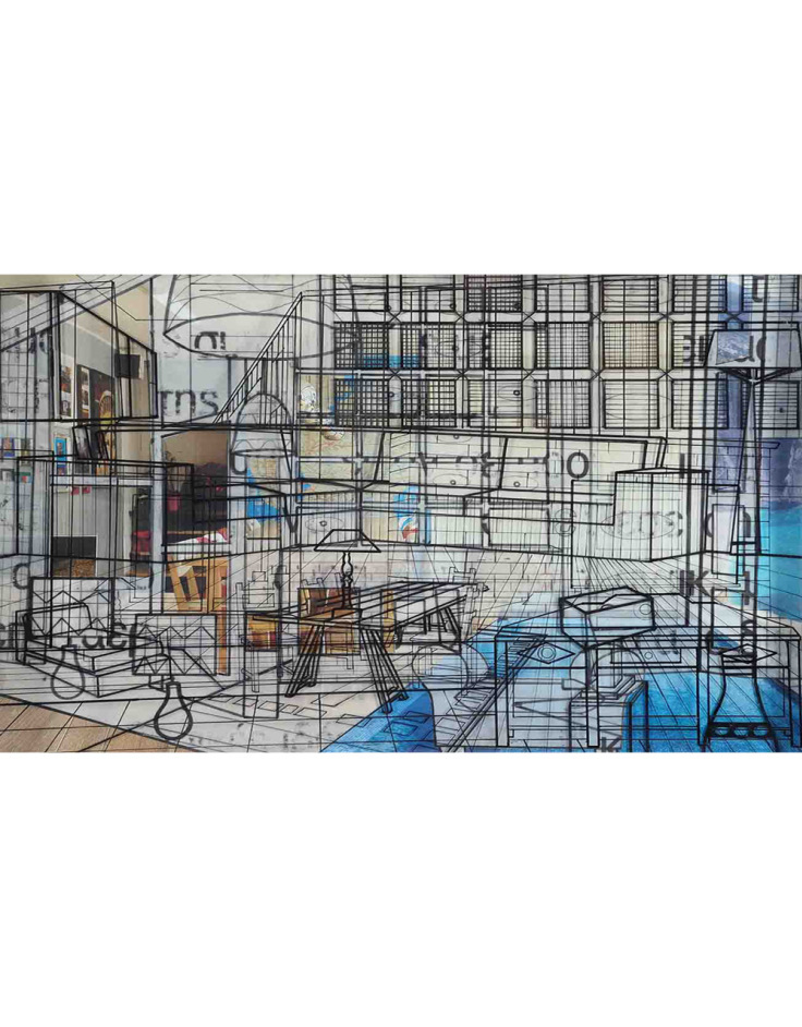 Έργο της εικαστικού Κατερίνας Ζαφειροπούλου