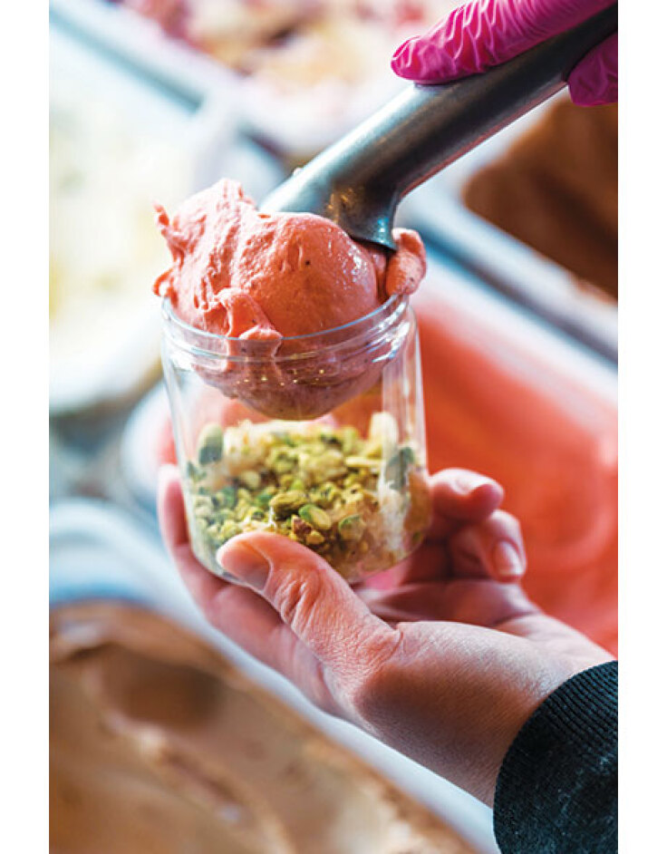 Παγωτά Μπακιρτζή