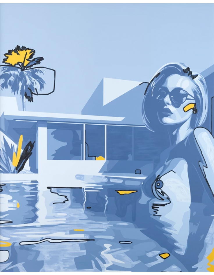 Έργο του Γάλλου εικαστικού Fenx (κατά κόσμον Le Floch Loïk)