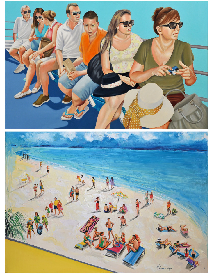 ©Κουτσοσπύρου Μαρίνα. Έργα της θα δείτε στην γκαλερί Braggart στη Λάρισα