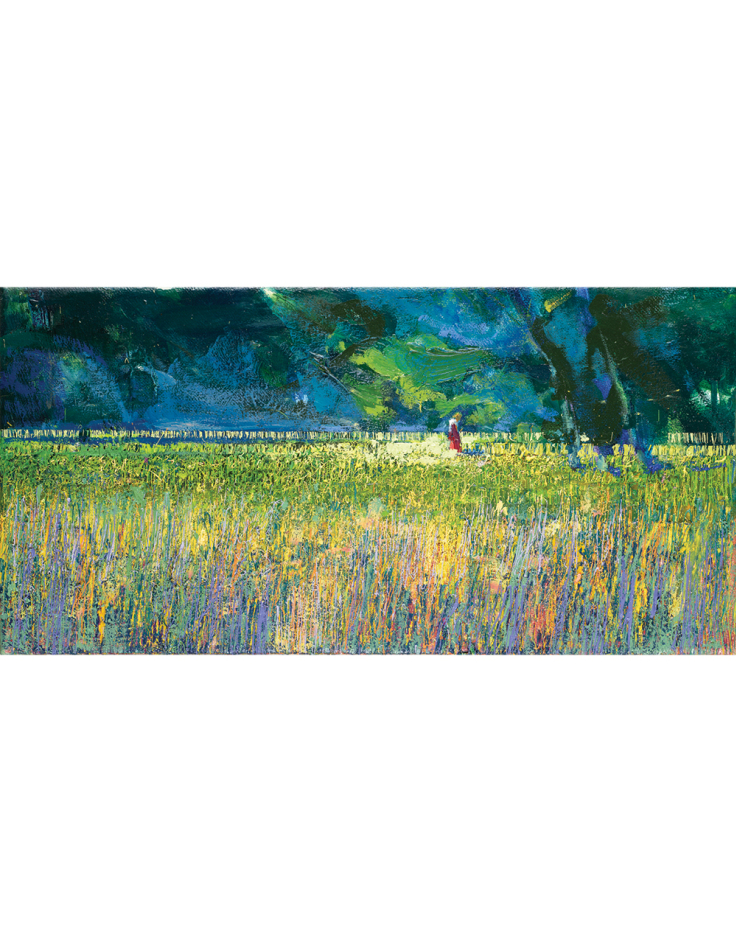 Έργο του Μίλτου Γκολέμα από την ατομική του έκθεση με τίτλο «Οροπέδιο» στην Γκαλερί Ζουμπουλάκη © Λεωνίδας Δημακόπουλος