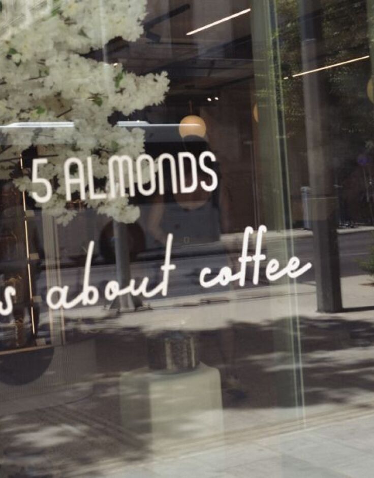 5 ALMONDS