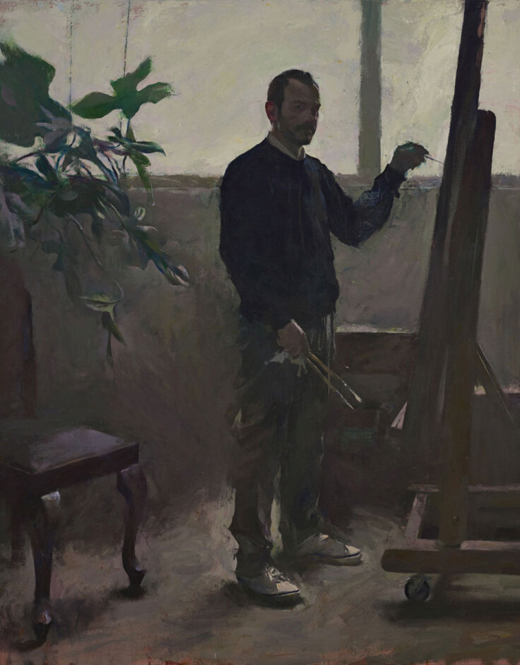 Αυτοπορτραίτο, Κόντρα στο Φως, 130x105εκ