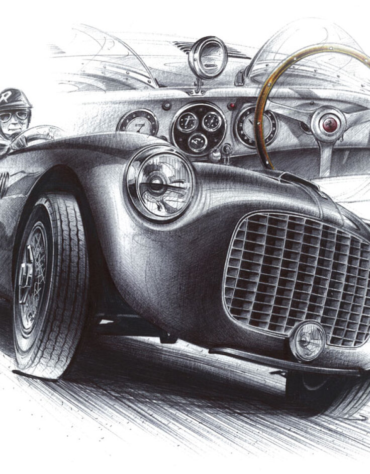 1951, Ferrari 212 Export Spider by Motto Scotti Targa Florio