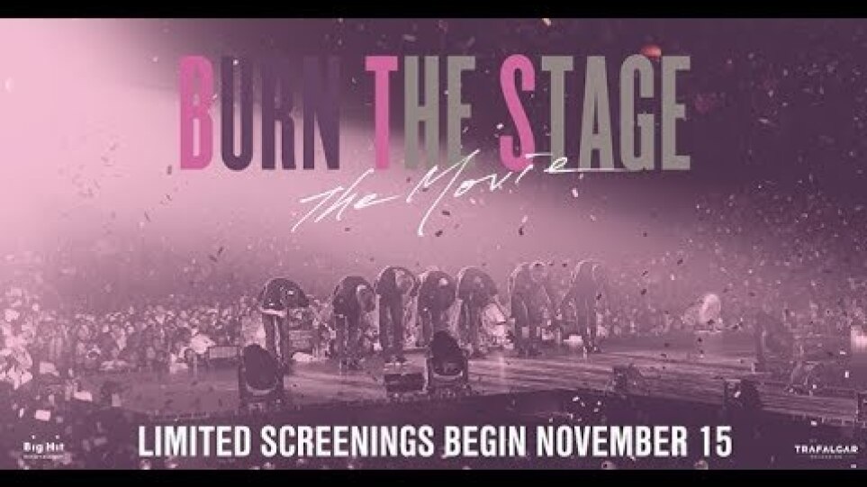 BURN THE STAGE: THE MOVIE (στις 15/11 & 18/11)