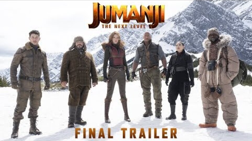 JUMANJI: Η ΕΠΟΜΕΝΗ ΠΙΣΤΑ - Νέο μεταγλωττισμένο trailer