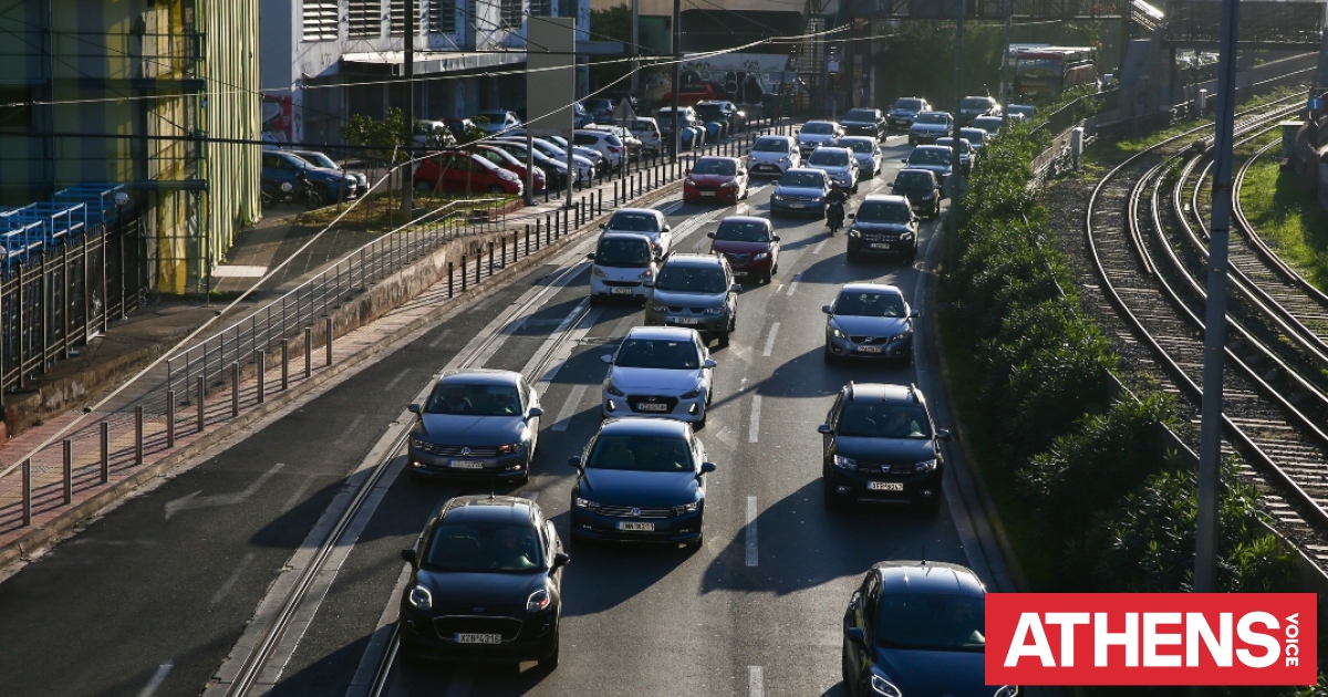 Κίνηση τώρα στους δρόμους: Κηφισός, Πειραιάς και Λεωφόρος Αθηνών στο «κόκκινο»