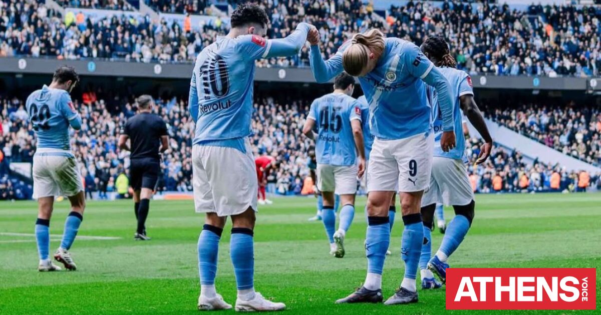 Μάντσεστερ Σίτι-Λίβερπουλ 4-0: Με…τυφώνα Χάαλαντ στους «4» του κυπέλλου Αγγλίας