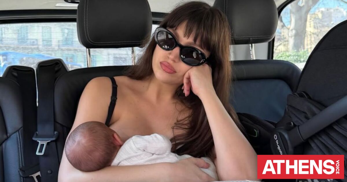 Ούρσουλα Κορμπερό: Η τρυφερή ανάρτηση με τον θηλασμό του μωρού της