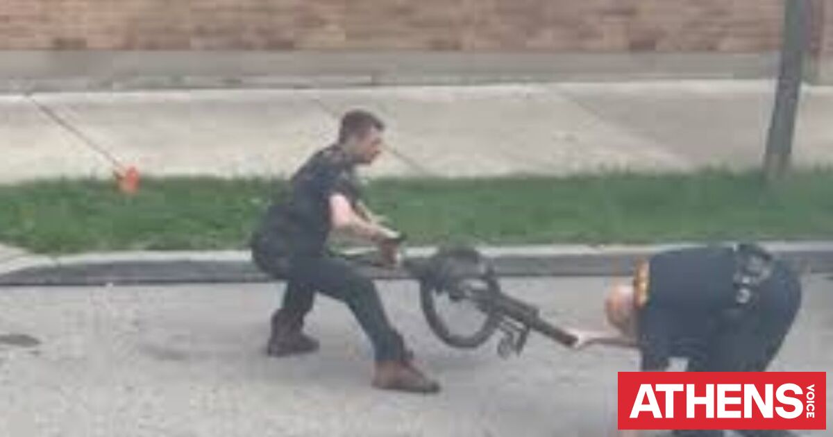 ΗΠΑ: Viral βίντεο με καταδίωξη «γάτας με το ποντίκι» ανάμεσα σε αστυνομικό και άγνωστο άνδρα