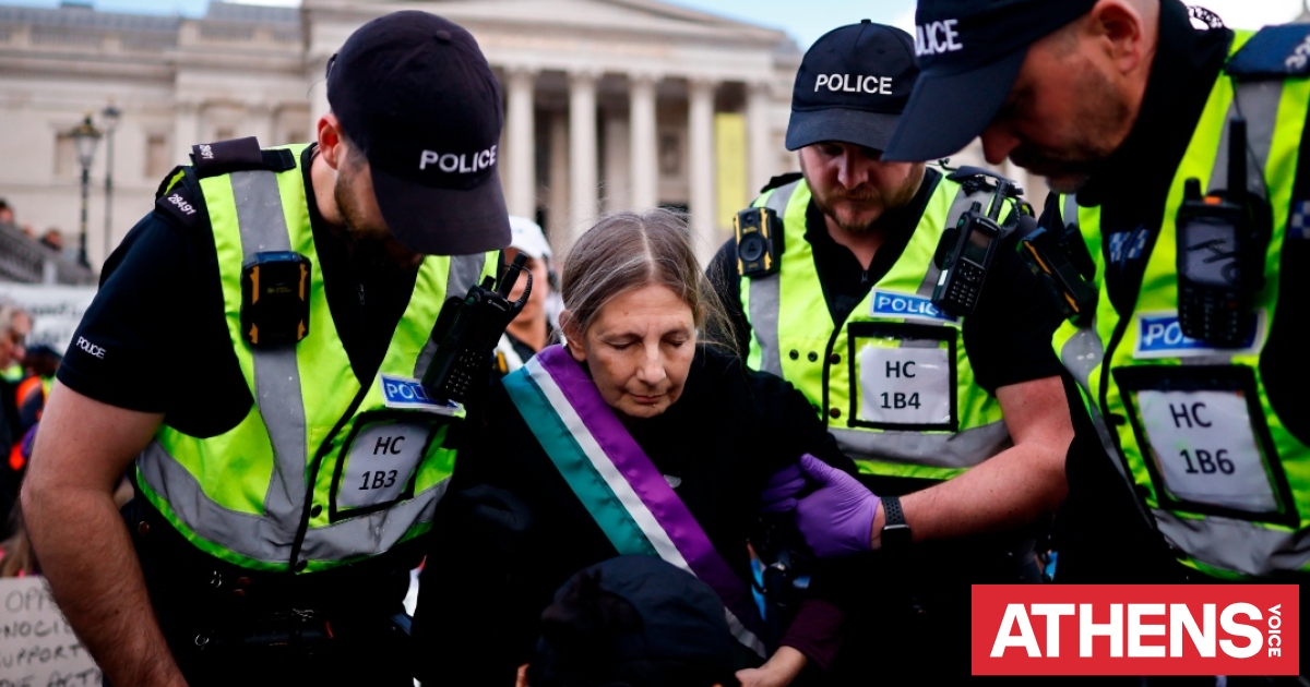 Τουλάχιστον 212 συλλήψεις σε διαδήλωση υπέρ της Palestine Action στο Λονδίνο
