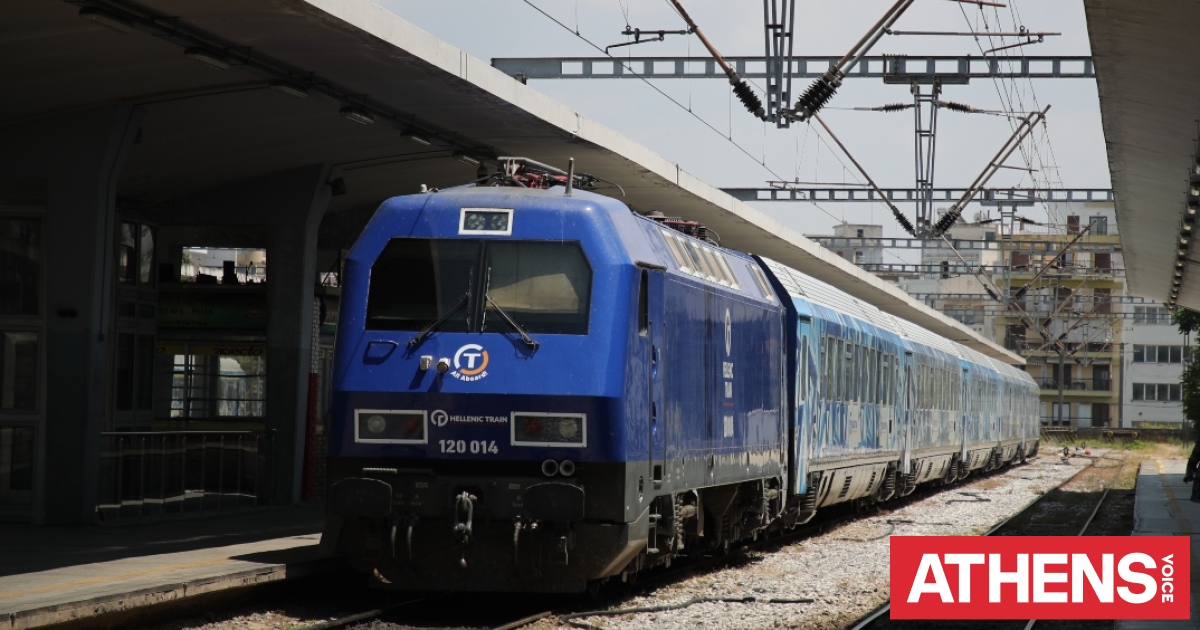 Hellenic Train: Ακινητοποιήθηκε αμαξοστοιχία λόγω πτώσης δέντρου κοντά στον σταθμό Βέροιας