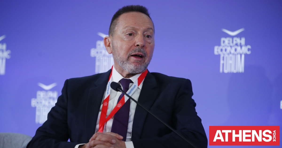Στουρνάρας: Υπαρκτός ο κίνδυνος ύφεσης στην Ευρωζώνη