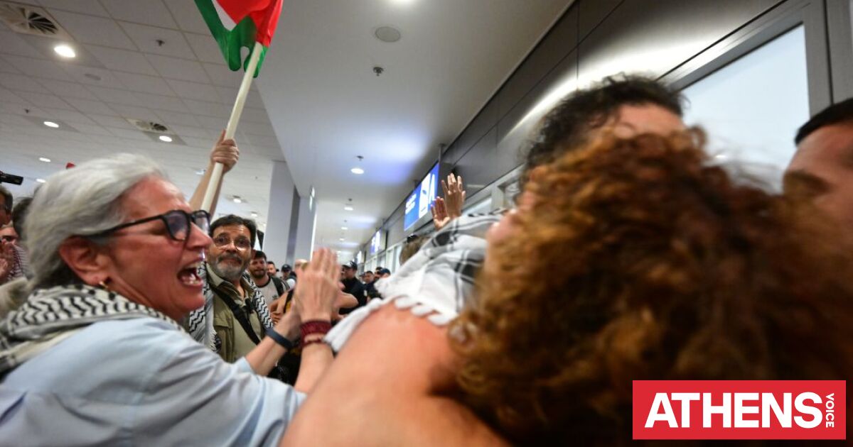 Με μέριμνα του ΥΠΕΞ επέστρεψαν στην Αθήνα οι 19 Έλληνες του «Global Sumud Flotilla»