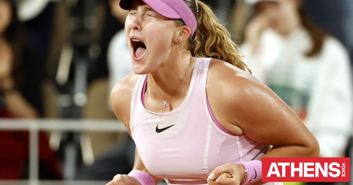 Roland Garros: Η Ρωσίδα Αντρέεβα απέκλεισε την Ουκρανή Κόστιουκ