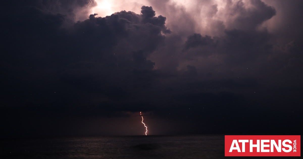 Σφοδρή καταιγίδα «χτύπησε» την Κοζάνη, 85 χιλιοστά βροχής έπ