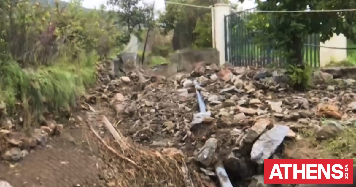 Πόρος: Μεγάλες καταστροφές στο Λεμονοδάσος από την κακοκαιρία Erminio