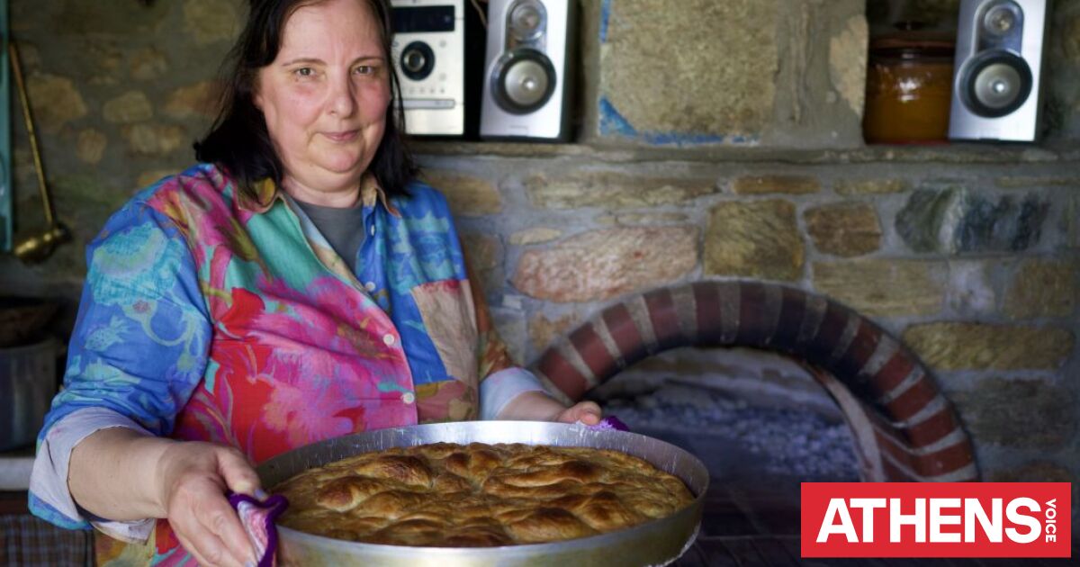 Οι πίτες της Αργυρώς στο Νυμφαίο