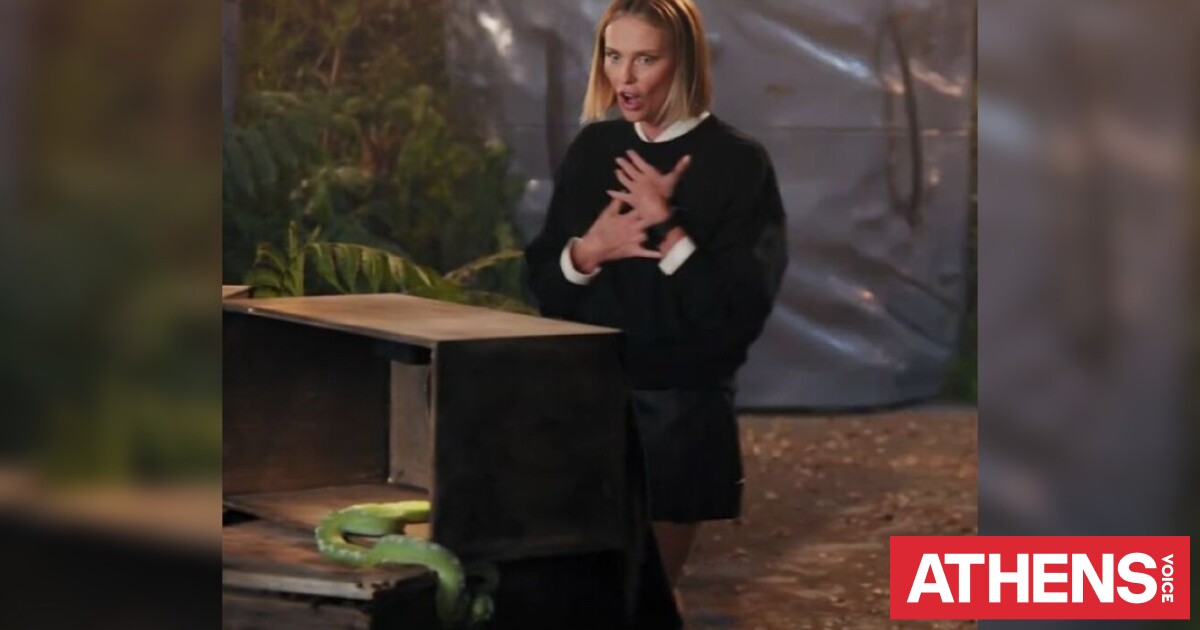 Σαρλίζ Θερόν: Viral το ουρλιαχτό της όταν άγγιξε φίδι σε challenge του Netflix