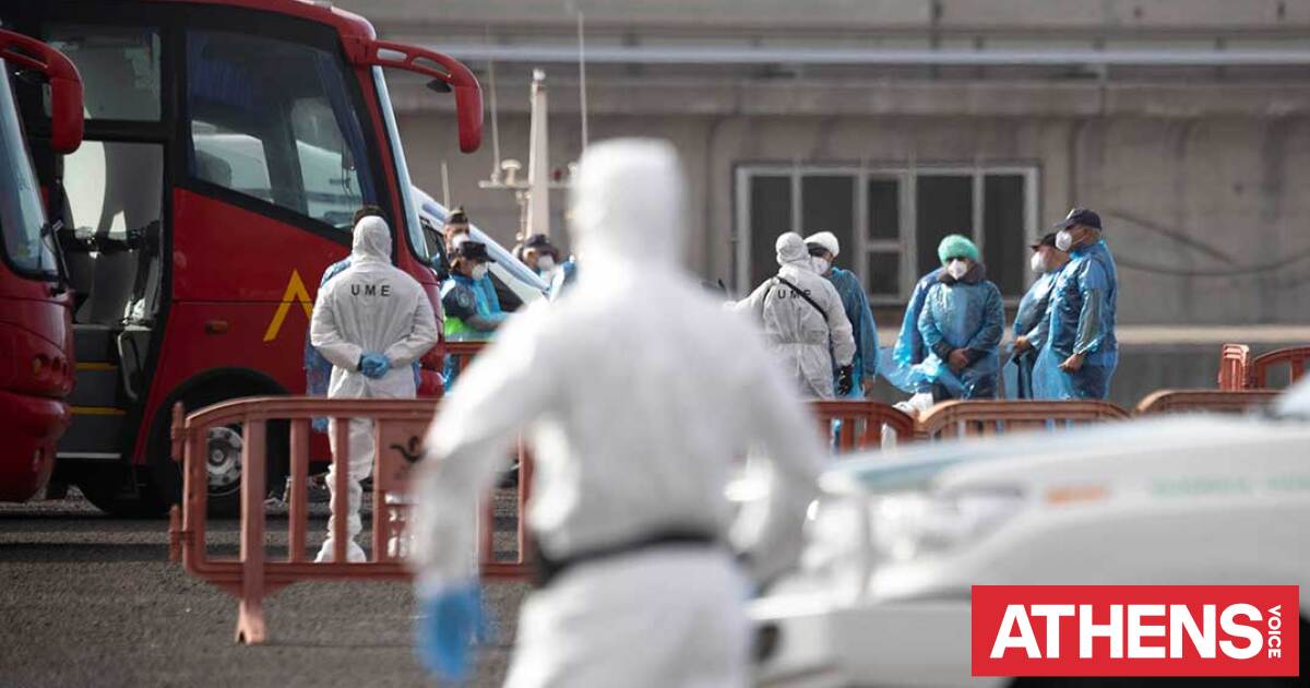 Χανταϊός: Αποβιβάστηκαν οι πρώτοι επιβάτες από το κρουαζιερόπλοιο στην Τενερίφη