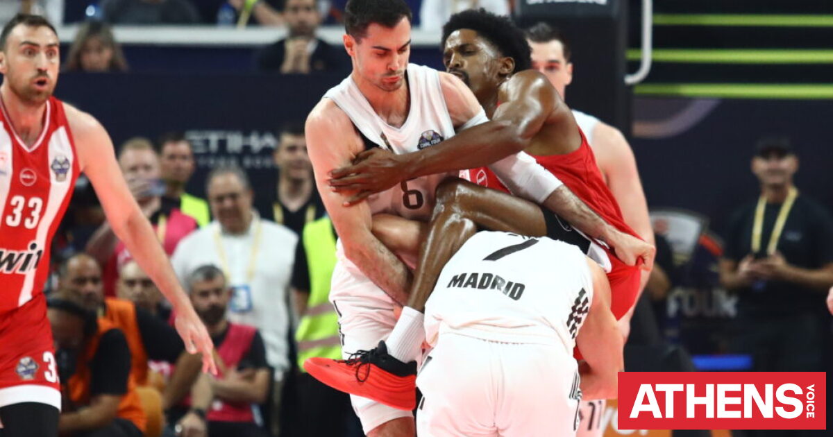 Final Four 2026 | Ολυμπιακός – Ρεάλ Μαδρίτης: Η στιγμή της σύρραξης ΜακΚίσικ και Καμπάτσο