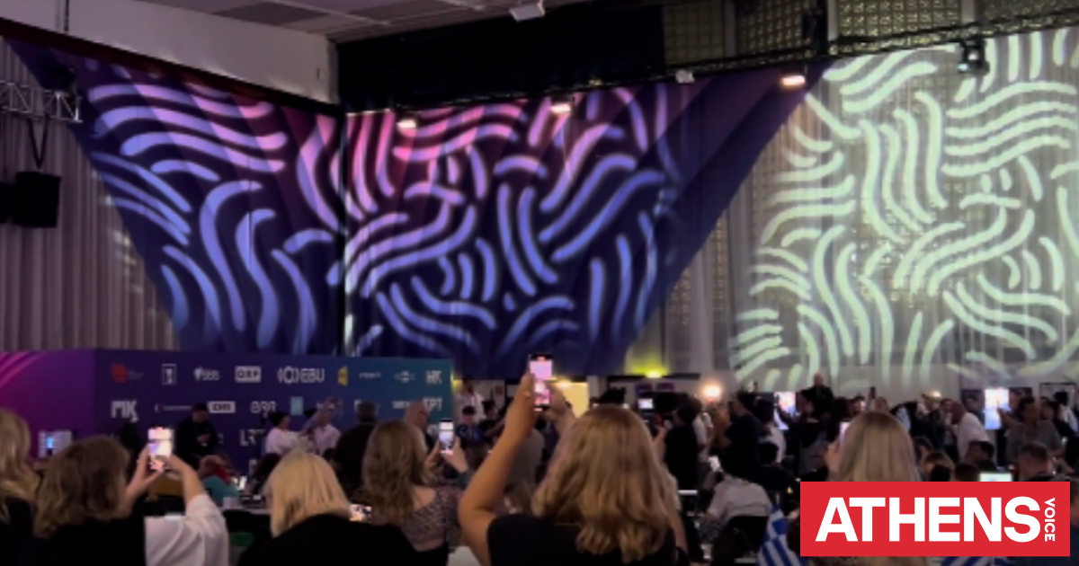Eurovision 2026: Τι γινόταν στο press room τη στιγμή της εμφάνισης του Akyla - Δείτε το βίντεο