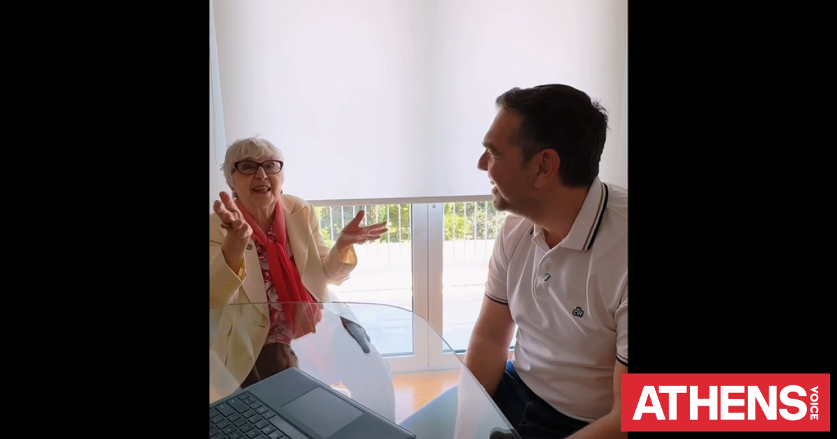 Ο Αλέξης Τσίπρας συνάντησε τη ...Θεοπούλα: «Πρέπει να είσαι λίγο πιο άγριος»