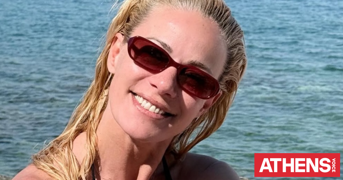 Η Ζέτα Μακρυπούλια έκανε την πρώτη της βουτιά για φέτος